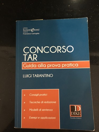 Concorso tar guida - alla, prova