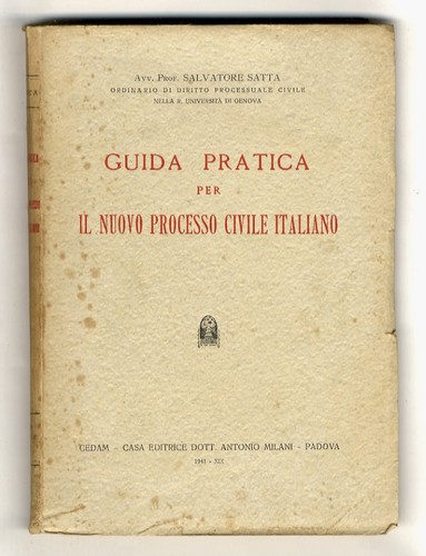 Satta salvatore guida - salvatore., —