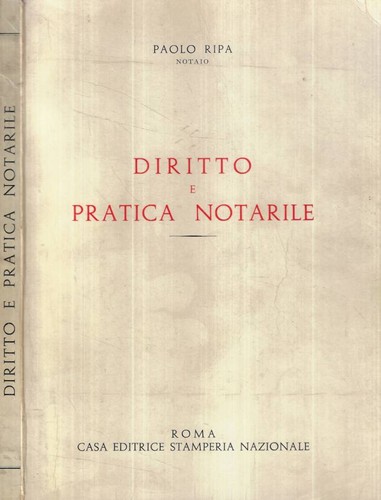 Diritto pratica notarile - pratica,