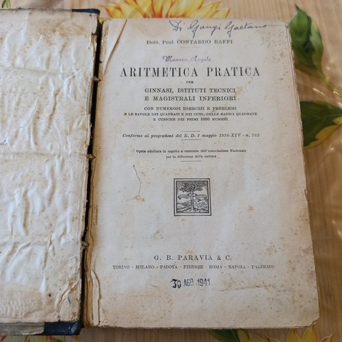 Aritmetica pratica baffi - pratica, c.